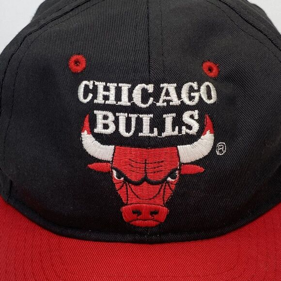 Vintage Chicago Bulls Competitor Plain Logo Snapback Hat NBA Logo 7 (H2) - Picture 10 of 10
